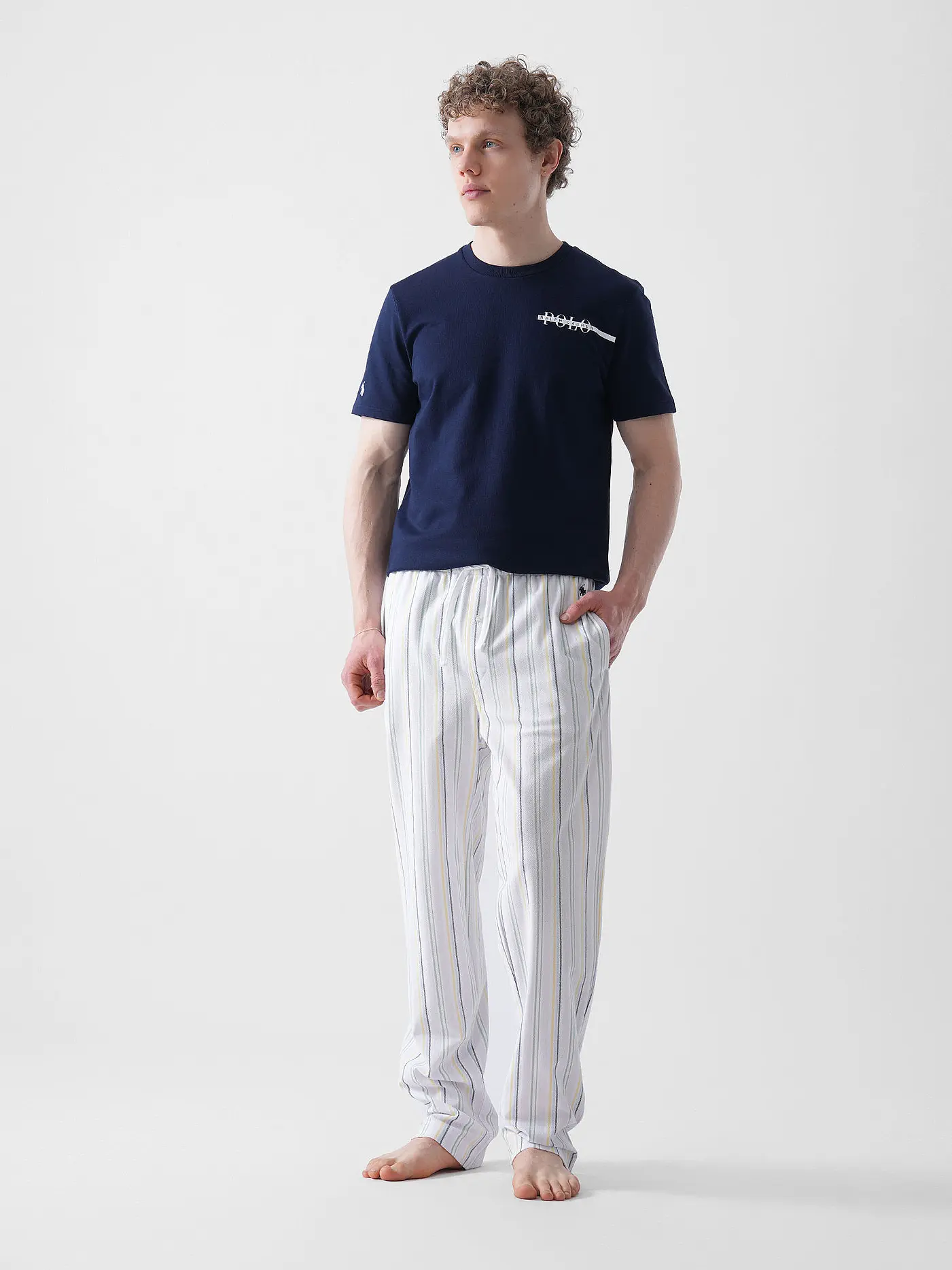 POLO RALPH LAUREN | Pyjamahose | weiss
